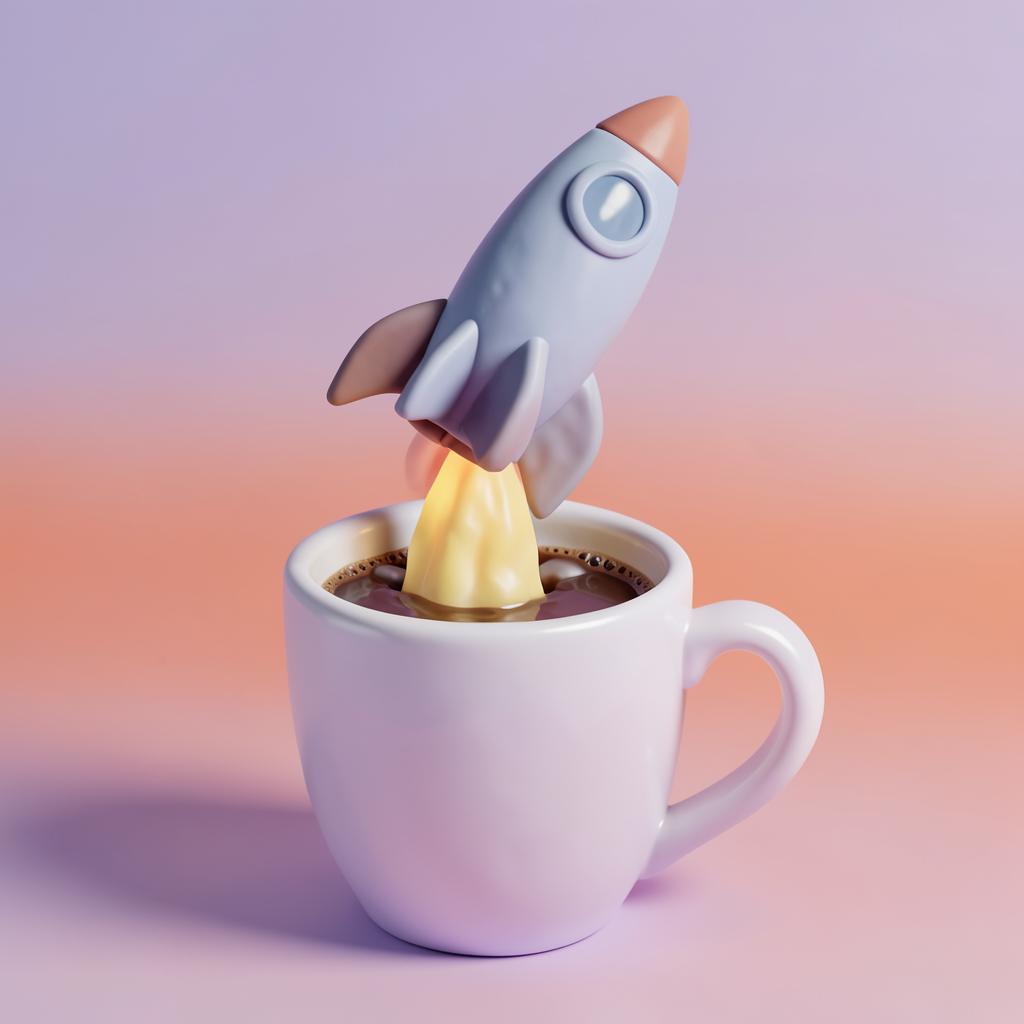 Coffee rocket